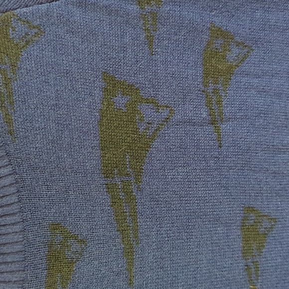 New England Patriots Sweater dtess - Picture 3 of 4